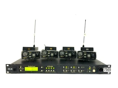 Telex Radiocom BTR-800/TR-800 B4 band Wireless Intercom System #7505 (One) - Image 1 of 4