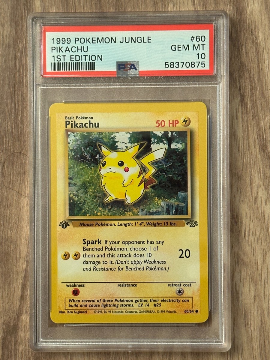 Pokémon TCG Professional Sports Authenticator (PSA) Jungle Pokémon TCG Professional Sports Authenticator (PSA) Jungle