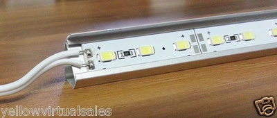 12V LED 5630 Aluminum Strip Super Bright Show Case Display Cabinet Light 3"- 72" - Image 1 of 4