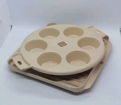 Bandeja de tocino para microondas reversible LittonWare 44097 y bandeja para magdalenas 39284 Foto 1 de 4