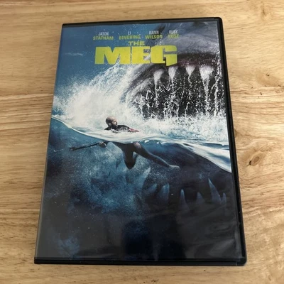 The Meg (DVD, 2018,Widescreen)Jason Statham, Rainn Wilson - Authentic US Release - Image 1 of 4