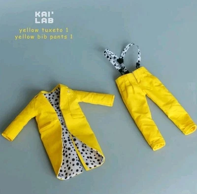 KAI LAB 1/12 Scale Yellow Suit set for Mezco figures & Other 6" Figures"NEW" - Image 1 of 3