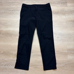 Lululemon ABC Trouser Pants Mens 36 Color Black - Picture 1 of 6