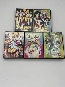 Sailor Moon Volume Vol 1 2 3 4 5 DVD 1-5 Anime Cartoon - Picture 1 of 2