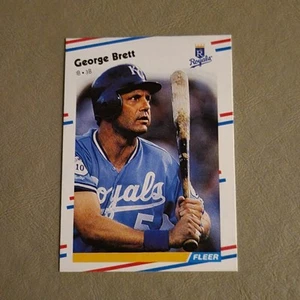 George Brett 1988 Fleer #254 Kansas City Royals - Bild 1 von 2