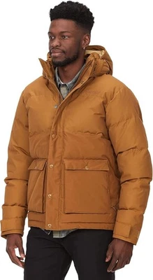 Parka/chaqueta/abrigo de invierno con capucha relleno XL 700 MARMOT Fordham para hombre avellana $325 Foto 1 de 4