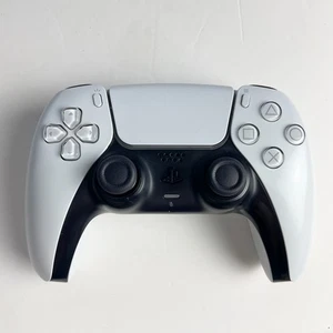 Sony Playstation 5 PS5 White DualSense Wireless Controller - Picture 1 of 7