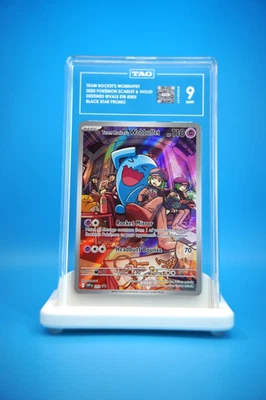 TAG 9 Team Rocket's Wobbuffet 203 Sv: Scarlet & Violet Promo Cards Holo - Image 1 of 2