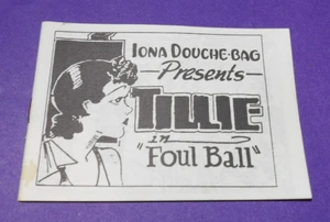 VTG 1950s Tijuana Bible Double Sided Comic 2 Stories Tillie Frigidaire Salesman - Picture 1 of 2