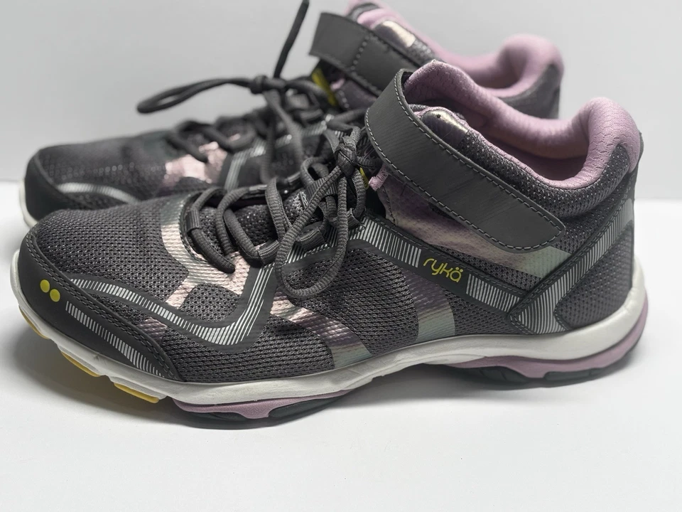 Tenis de entrenamiento Ryka para mujer talla 10W Influence Zumba púrpura gris Foto 1 de 4