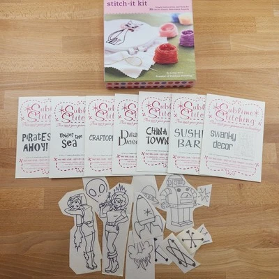 Sublime Stitching Stitch-It Kit and Patterns- Jenny Hart - Image 1 of 3