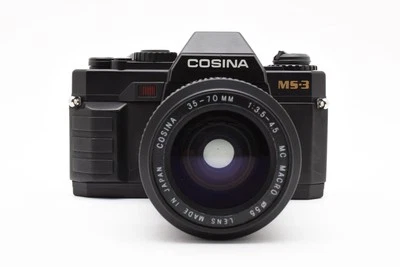 Cámara fotográfica COSINA MS-3 35 mm SLR + Lente MACRO 35-70 mm | Montaje K | Probada | Japón Foto 1 de 4