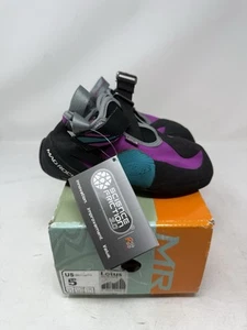 Mad Rock Lotus Climbing Shoes - US Women's - Teal/Purple - Picture 1 of 8