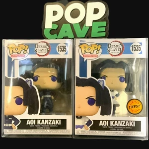 Pop Cave 2024 DEMON SLAYER: AOI KANZAKI Limited Edition CHASE SET w/Protectors - Picture 1 of 21