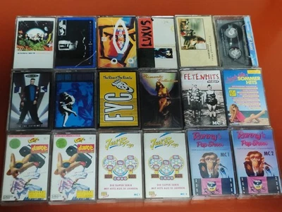 Kassetten Konvolut, Musik Kassetten Set, Verschiedene MC, 90's Hits - Bild 1 von 4