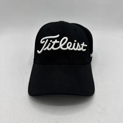 Sombrero ajustado Titleist FJ Footjoy Pro V1 Golf ajuste elástico negro XL/XXL New Era Foto 1 de 4
