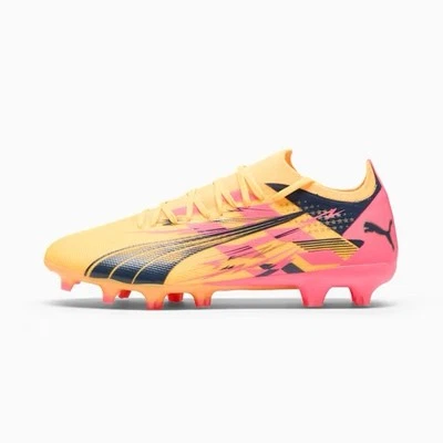 彪马 Ultra Ultimate Christian Pulisic FG/AG 足球鞋(Sun Stream/Puma Navy) — 第 1/4 张图片