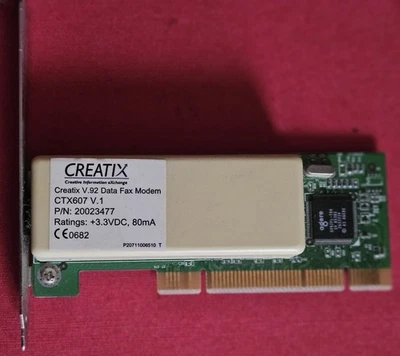Creatix V.92 Data Fax Modem - Image 1 of 3