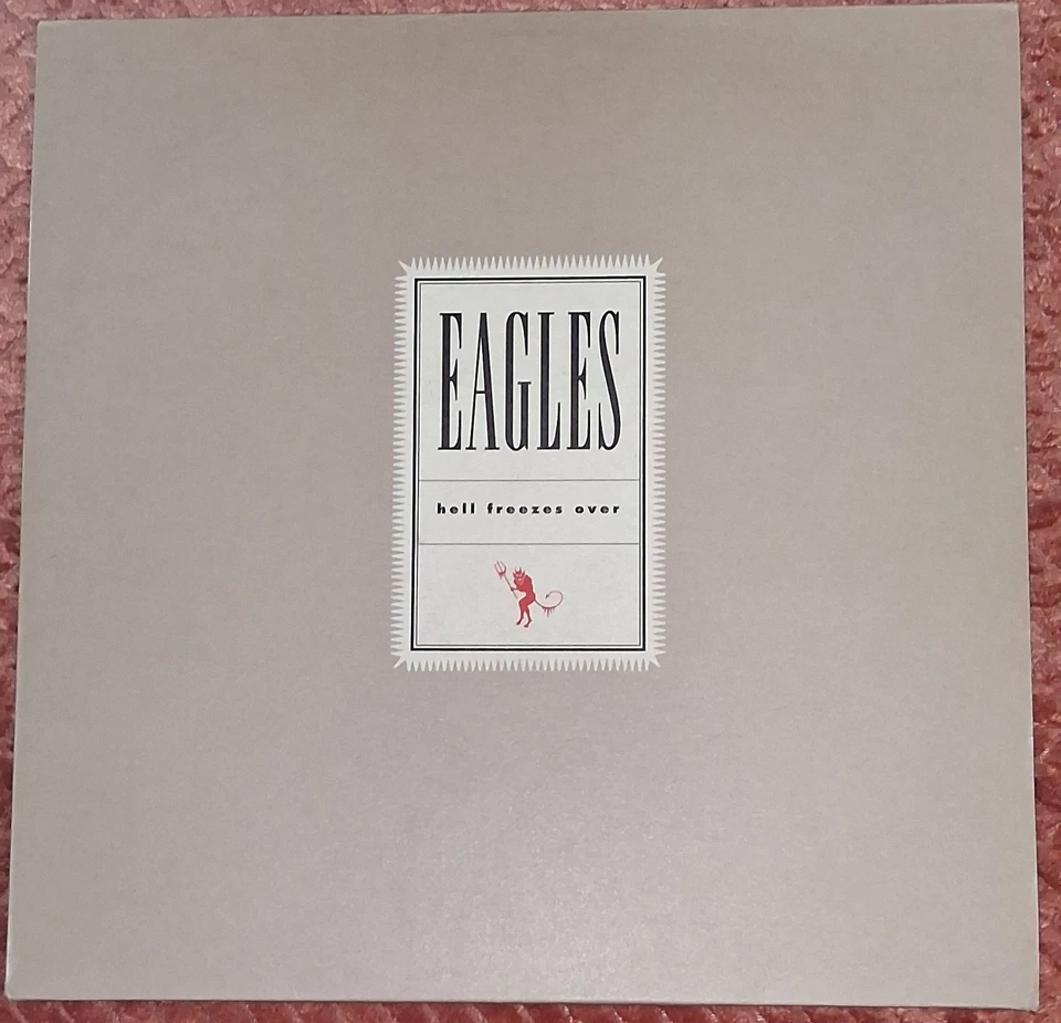 EAGLES - HELL FREEZES OVER 1994 Made In Holland .1st PRESS  DOUBLE VYL/LP RARE - Image 1 of 4