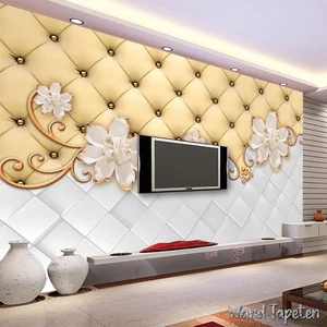 Vlies Fototapete Wandtapete Wandbilder 3D Moderne Einfache Blume 3552 - Picture 1 of 5