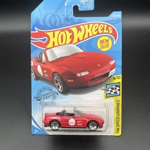 HOT WHEELS 2019 SPEED GRAPHICS SERIES 91 MAZDA MX-5 MIATA NEUES MODELL - Bild 1 von 3