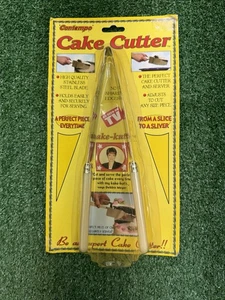 Cortador de pasteles Contempo de colección Kake Kut’r como se ve en TV Debbie Meyer nuevo de stock sellado - Imagen 1 de 2