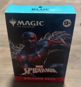 2025 Magic The Gathering Spider Man - Blue Starter Welcome Deck - NEW - Picture 1 of 1