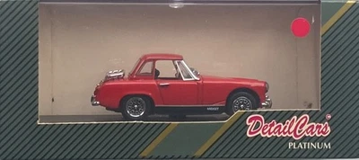 1/43 Detalle Coches ART 422 MG Midget Mk IV 1969 Spider en Rojo LHD Rojo Techo Rígido Sin usar, en caja Foto 1 de 4