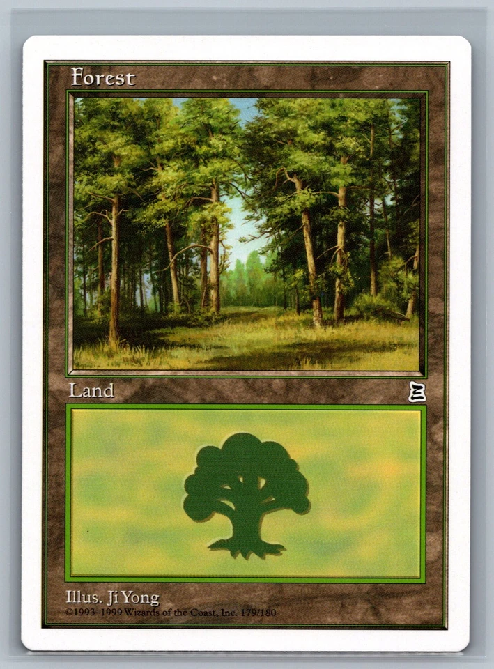 Magic The Gathering Portal Three Kingdoms Forest #179/180 Land MTG TCG CCG - Image 1 of 2