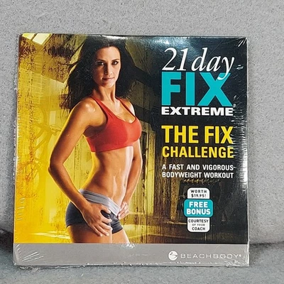 BEACHBODY 21-Day FIX EXTREME Fix Challenge DVD Workout Intense Fitness Calabrese - Image 1 of 4