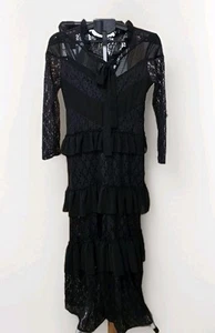 True Decades Petites Dress Size 12,in Black,  Flare. (AD 300425) - Picture 1 of 14