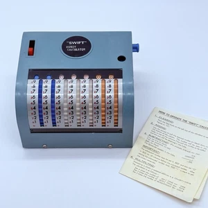 Vintage "Swift Handy Calculator" Addiermaschine - Bild 1 von 7