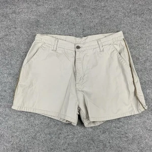 Jordache Womens Short Shorts Size 15/16 White Jean 100% Cotton - Picture 1 of 9