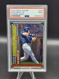 Ken Griffey Jr. - 2000 Topps Chrome, Chrome Kings #CK3 - PSA 9 - Picture 1 of 2