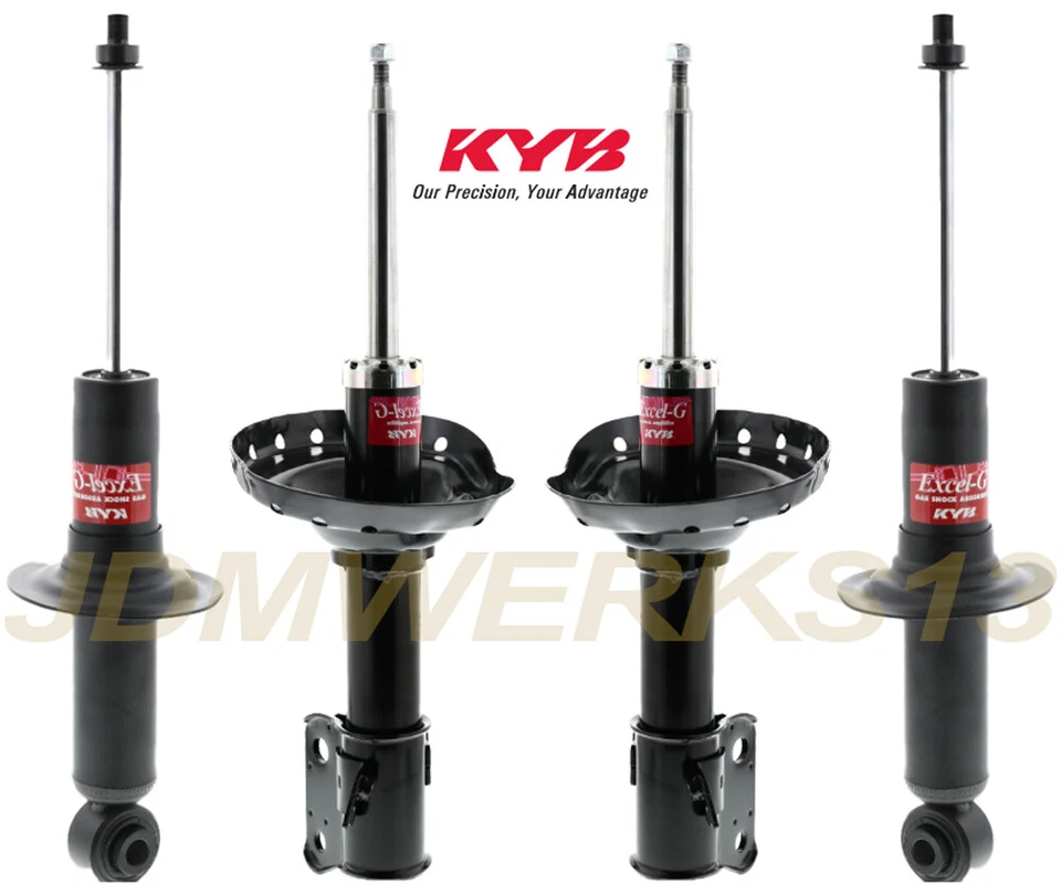 AMORTIGUADORES KYB 4 PUNTALES ORIGINALES PARA SUBARU LEGACY AWD 2010 10 11 12 2012 Foto 1 de 3