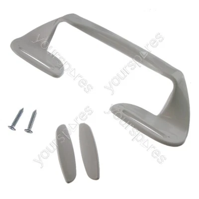 UFIXT Universal White Plastic Fridge Freezer Door Grab Handle