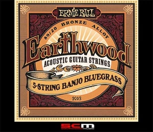 2 x sets Ernie Ball 2063 Banjo Strings 9-20 Strings Bluegrass 5 String Set - Picture 1 of 1