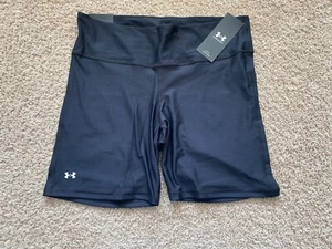 Under Armour HeatGear 8" Bike Shorts women 2XL 1360939 - Picture 1 of 4