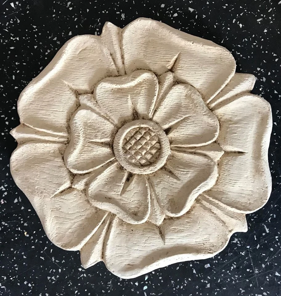 LCM Latex mould for making this TUDOR ROSE PLAQUE