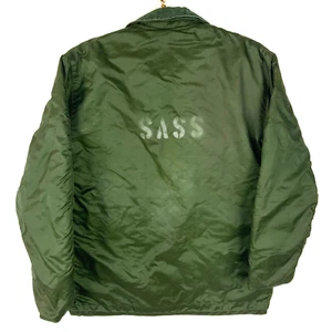 Chaqueta de Colección Alpha Industries Ejército de EE. UU. Clima Frío Pequeña 1978 S.A.S.S. - Imagen 1 de 8
