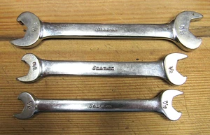 Snap On 3 PC RS1416B RS1214 A RS1820B ALL UNDERLINED ALL IN GOOD CONDITION - Picture 1 of 4