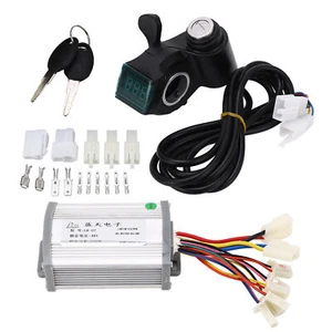 SAP 48V 1000W Motor Controller Thumb Throttle Electric Bike Bicycle Scooter Acce - Picture 1 of 12