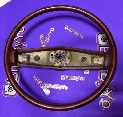 1971 - 1976 Chevrolet Impala Caprice donk Steering Wheel Red 9754887 OEM GM - Изображение 1 из 4