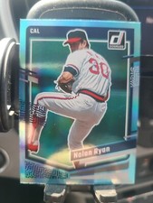 Nolan Ryan 2023 Donruss Carolina Blue Holo Foil Parallel #167