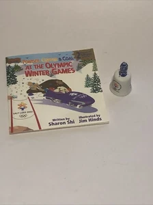 Memorabilia de los Juegos Olímpicos de Invierno de Salt Lake 2002: libro de tatuajes de mascotas y mini campana - Imagen 1 de 9