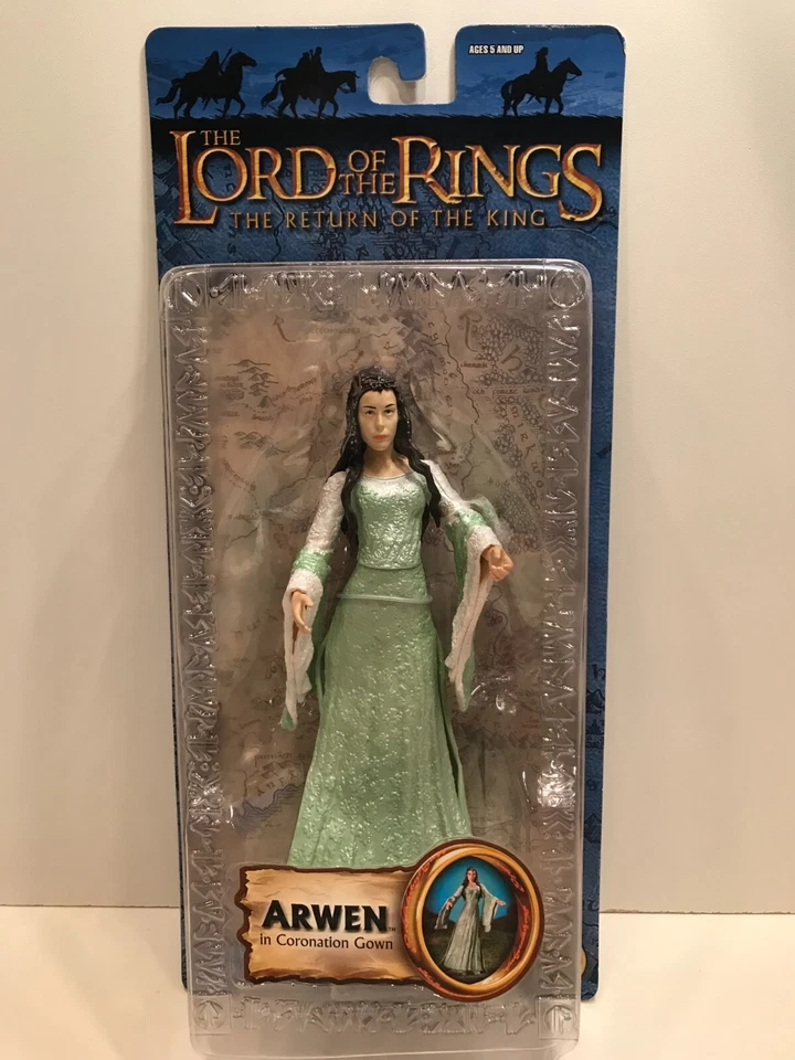 ToyBiz Lord of The Rings Arwen in Coronation Gown Marvel 2003 Action Figure