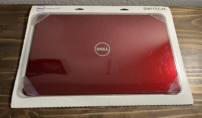 Cubierta de computadora portátil intercambiable genuina Dell Inspiron 17R rojo fuego NUEVA Foto 1 de 4