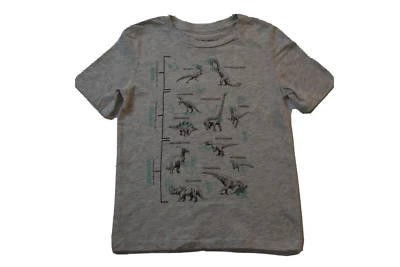 Camisa Jumping Beans Niños Tipos de Dinosaurios y Períodos de Tiempo Nueva 7, 8 Foto 1 de 4