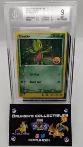 BGS 9 Pokemon Treecko Torneo Pop Europeo POP 2 NINGUNO SUPERIOR PSA BGS CGC - Imagen 1 de 1