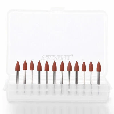 Pulidores Brownie Dentales 0413 Empuñadura de fricción FG Mini puntos 1,6 mm 12 piezas/kit Foto 1 de 4